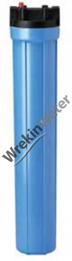Pentek 20in 2G Slimline Housing, 1/2in Ports with Pressure Release p/n 158305